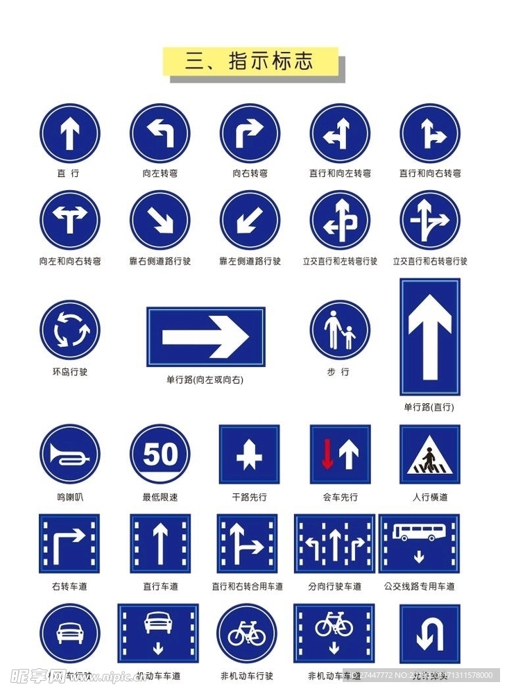 最新交通路标,最新交通指示牌