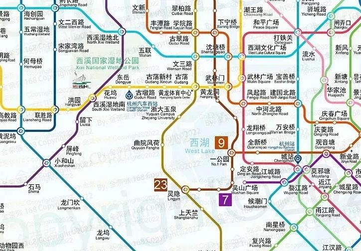 杭州地铁规划图最新版,杭州地铁线路图全新发布