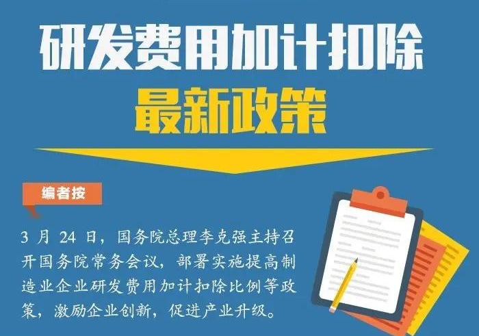 研发费用加计扣除最新政策,最新研发费用加计扣除政策解读