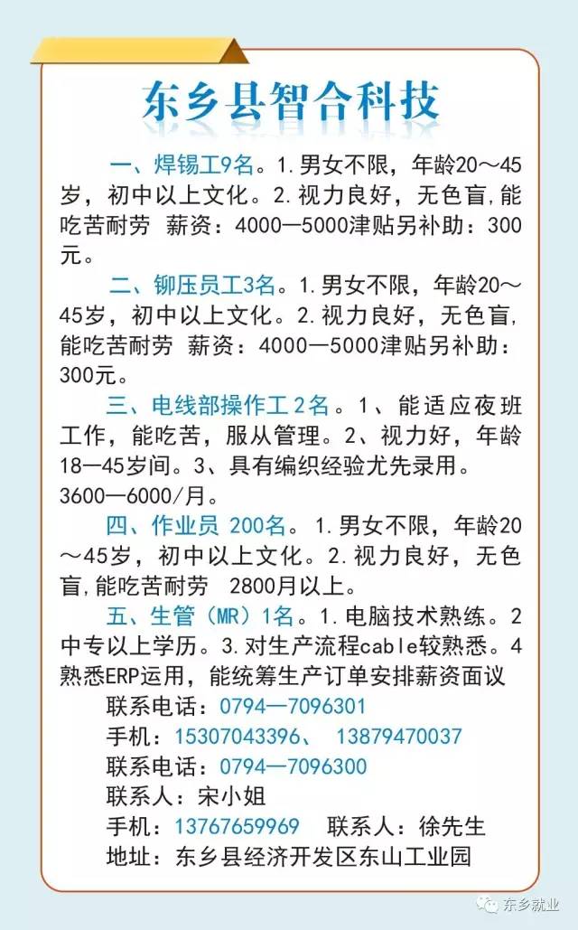 湖州市东林镇最新招聘,东林镇湖州市招聘信息发布