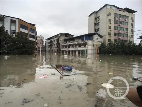 合川地区最新洪水动态通报